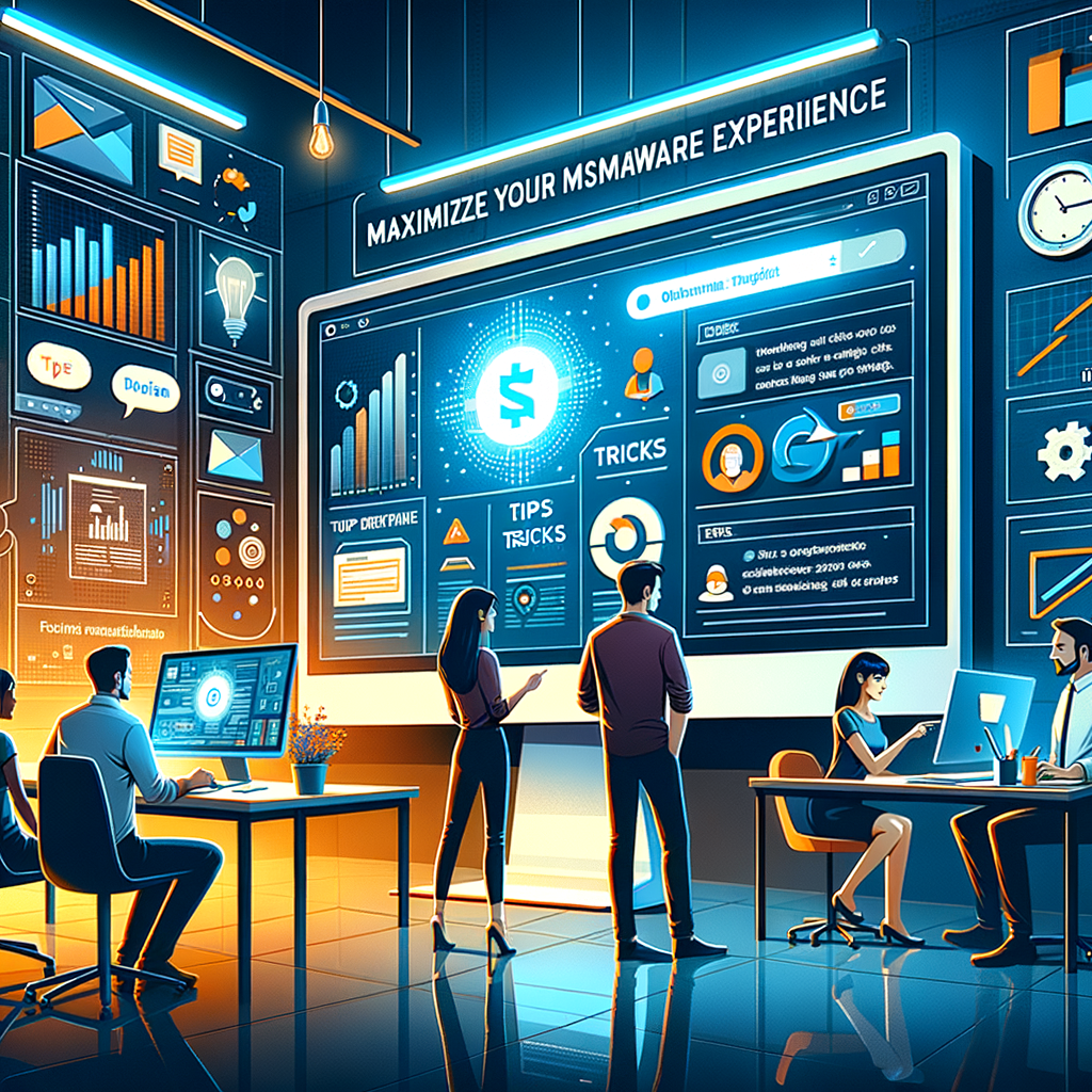 Tips for maximizing the benefits of using MSMAware software