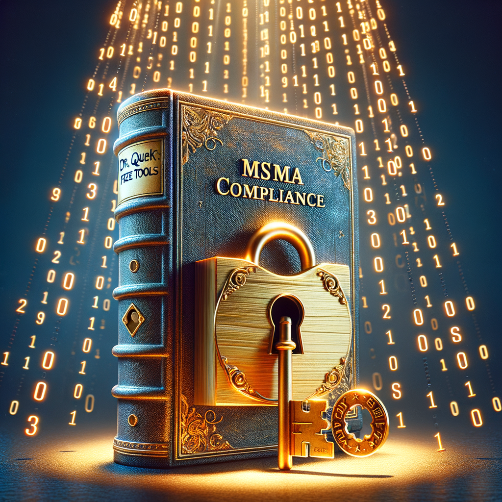 Download Free Software Tools from Dr. Quek for Enhanced MSMA Compliance