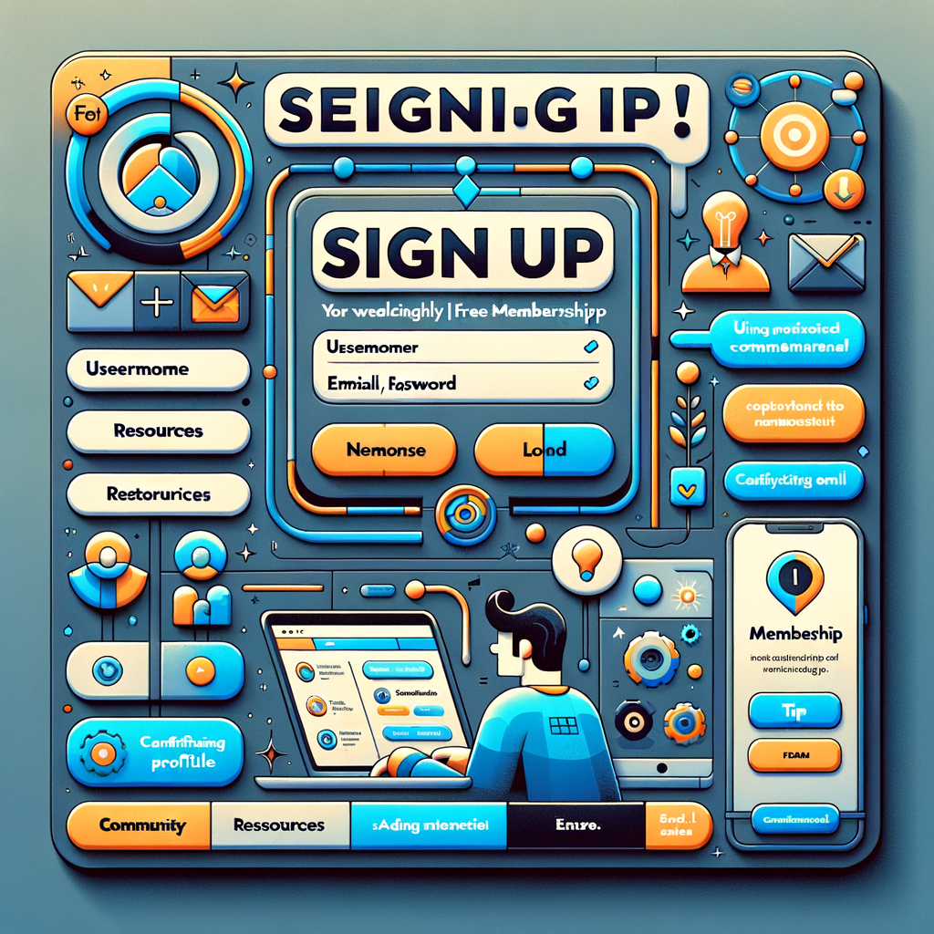 An overview of the signup process for MSMAware FREE Membership