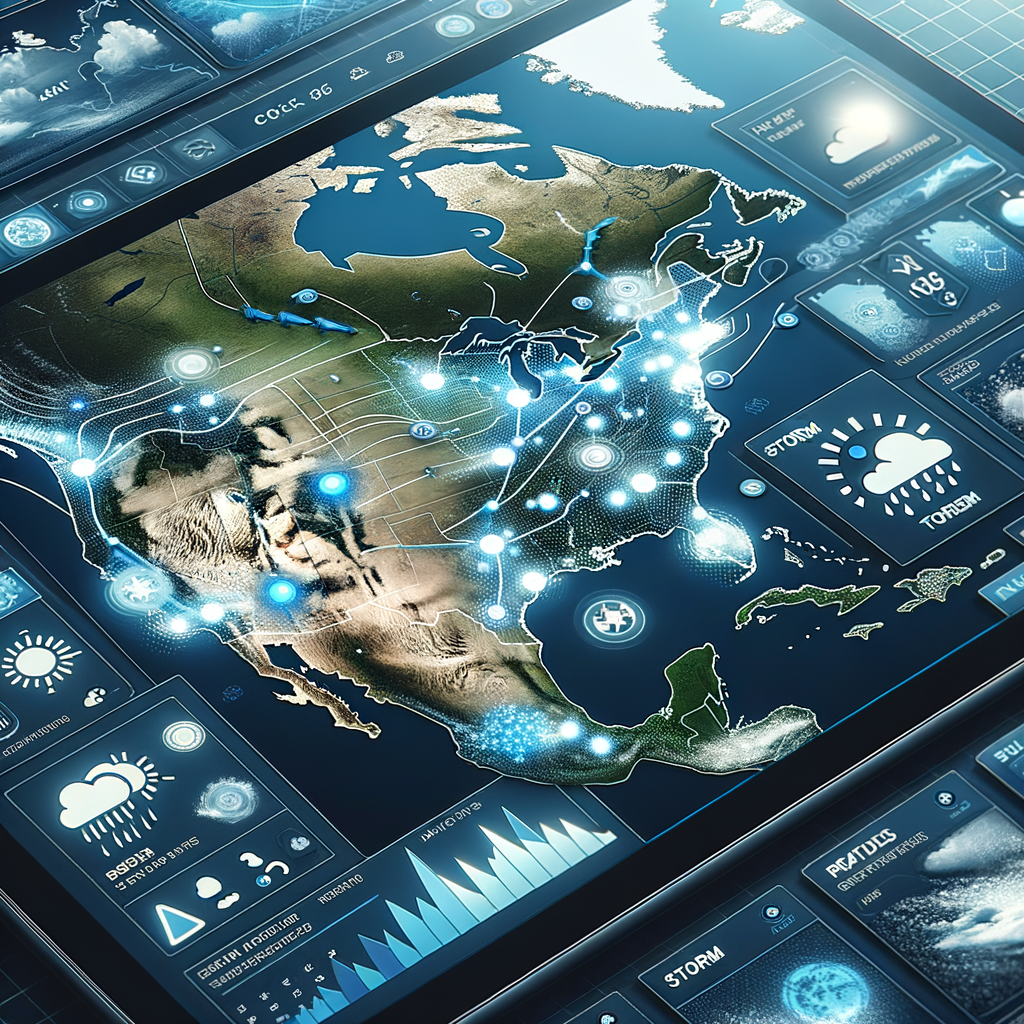 Exploring the Map Feature on MSMAware: A Visual Representation of Storm Station Locations